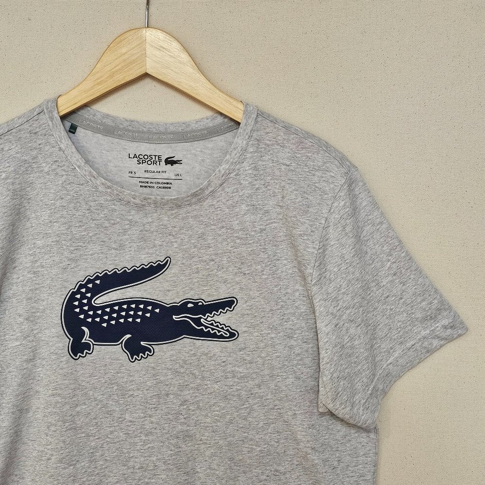 Lacoste Sport Crew Neck Ultra Dry Tee 5/L